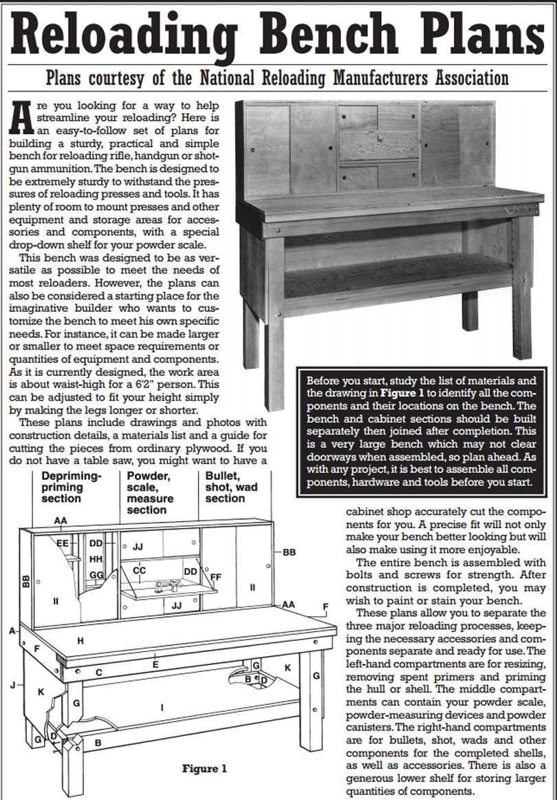 View topic - Building the **ULTIMATE** Reloading &amp; Gun Workbench